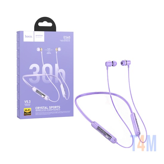 Auriculares True Inalámbricos Hoco ES65 Scout Bluetooth Púrpura